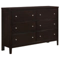 Copper Grove Camellia Brown Dresser