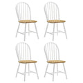Coaster Company White Wood Dining Chair
