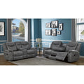 Copper Grove Beauraing Grey 2 Piece Living Room Set