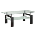 Occasional Contemporary Black Coffee Table