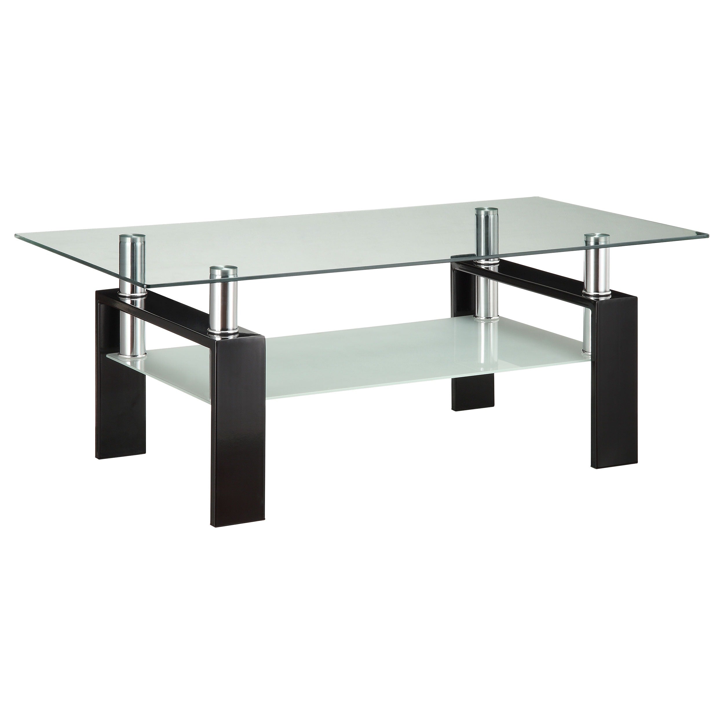 Occasional Contemporary Black Coffee Table