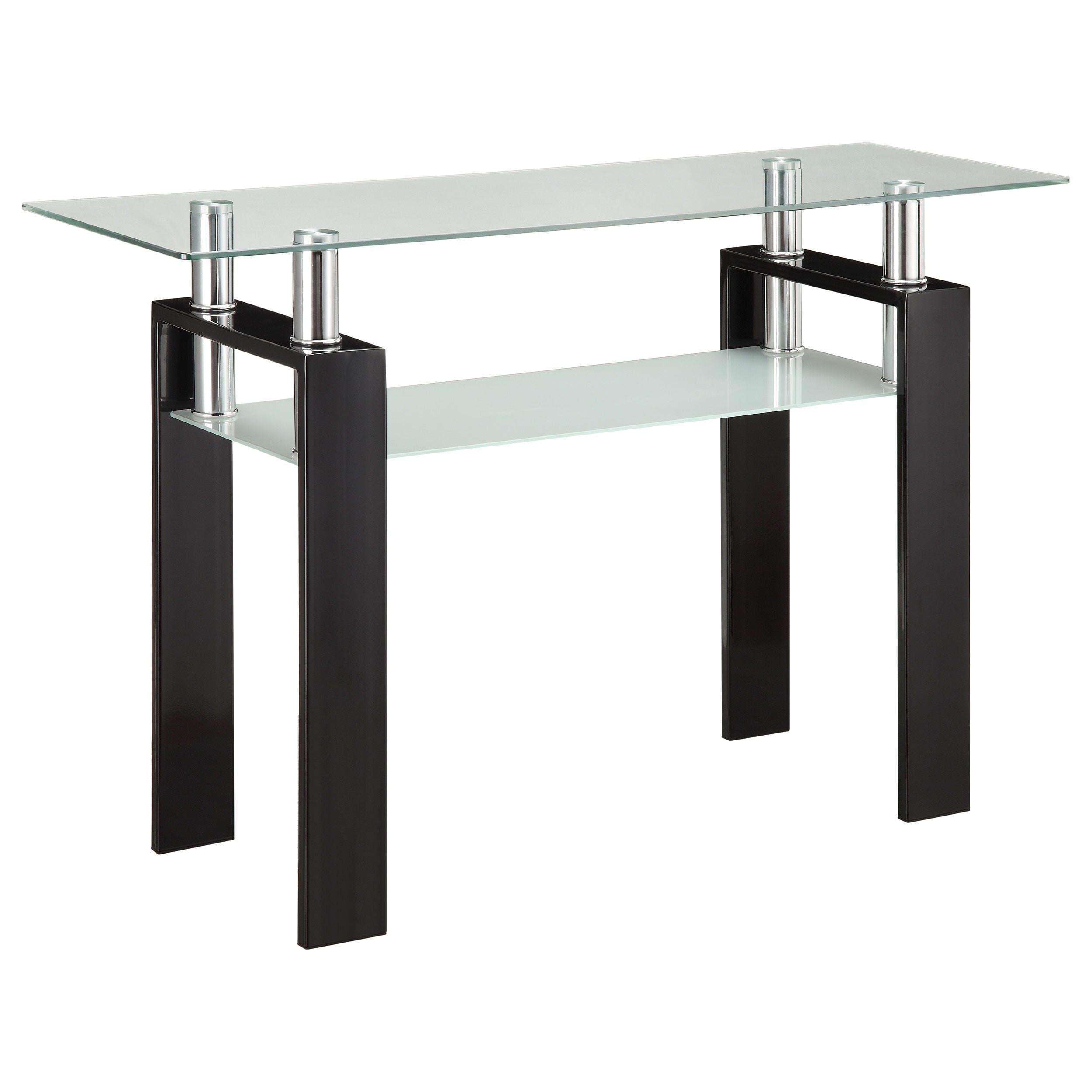 Occasional Contemporary Black Sofa Table