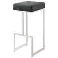Contemporary Chrome Stool