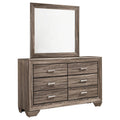Coaster Company Kauffman Brown 6 Drawer Dresser