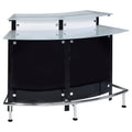 Strick Bolton Onchi Modern Black Bar Table