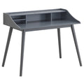 Carson Carrington Hjalmo Grey 4 Compartment Writing Desk