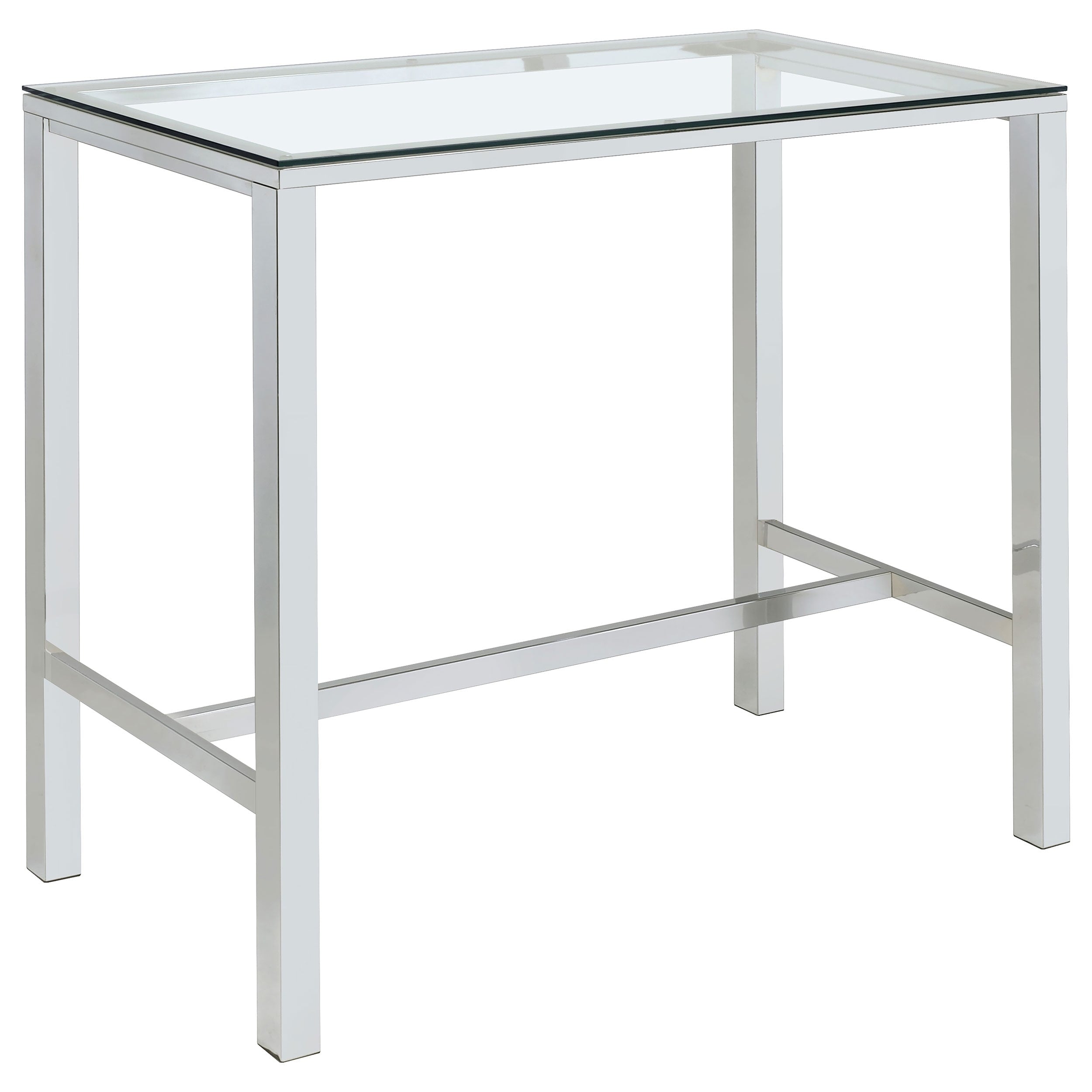 Contemporary Glass Bar Table