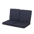 Coesse Outdoor Water Resistant Fabric Club Chair Cushions Set Of 2 By Christopher Knight Home