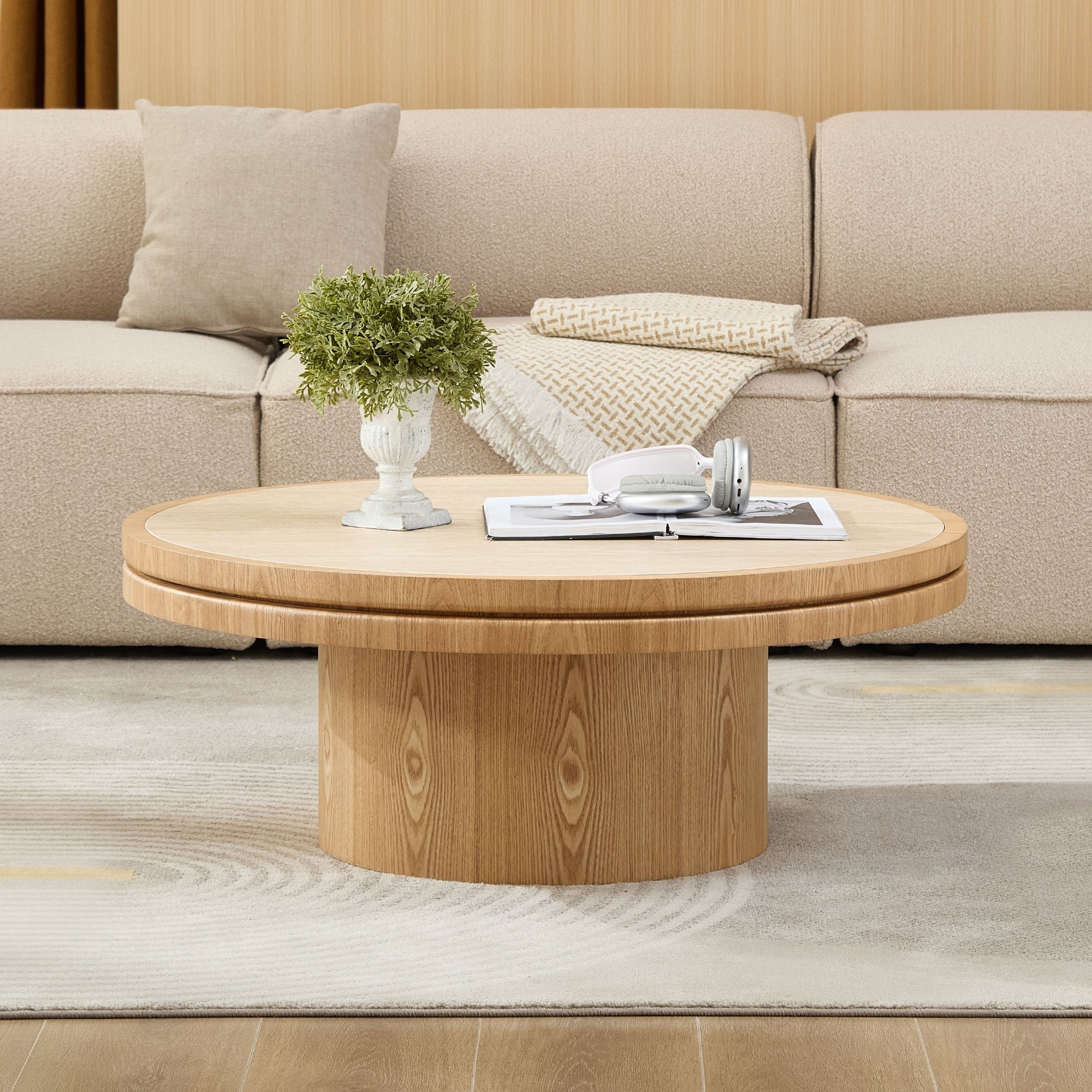 Coffee Table Side Table Sofa Table For Living Room Simple Center Table Natural End Table Dining Table
