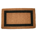 Coir Outdoor Single Black Border Door Mat 36 X 60 36 X 60