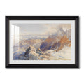 Col Du Geant 1903 Edward Theodore Compton Custom Framed Print