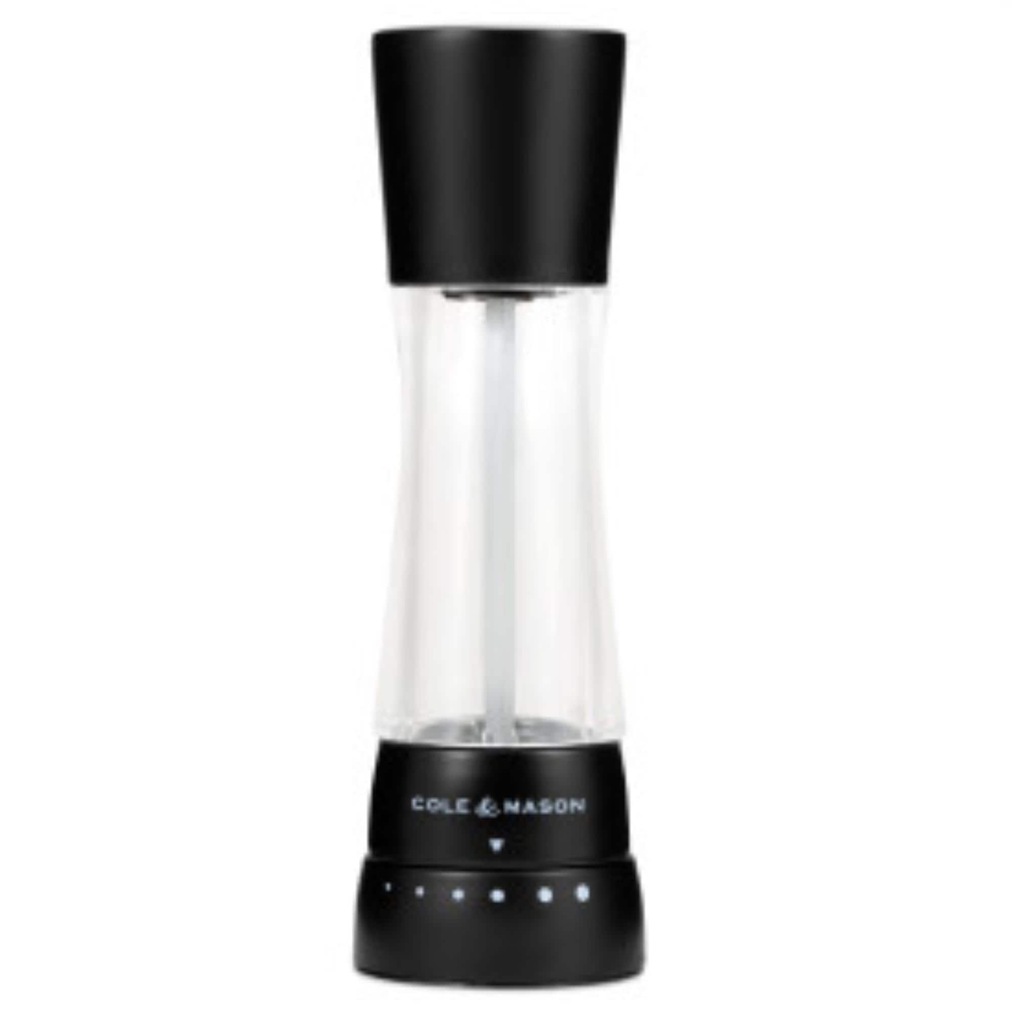 Cole Mason Derwent Matt Black Pepper Mill 7.5