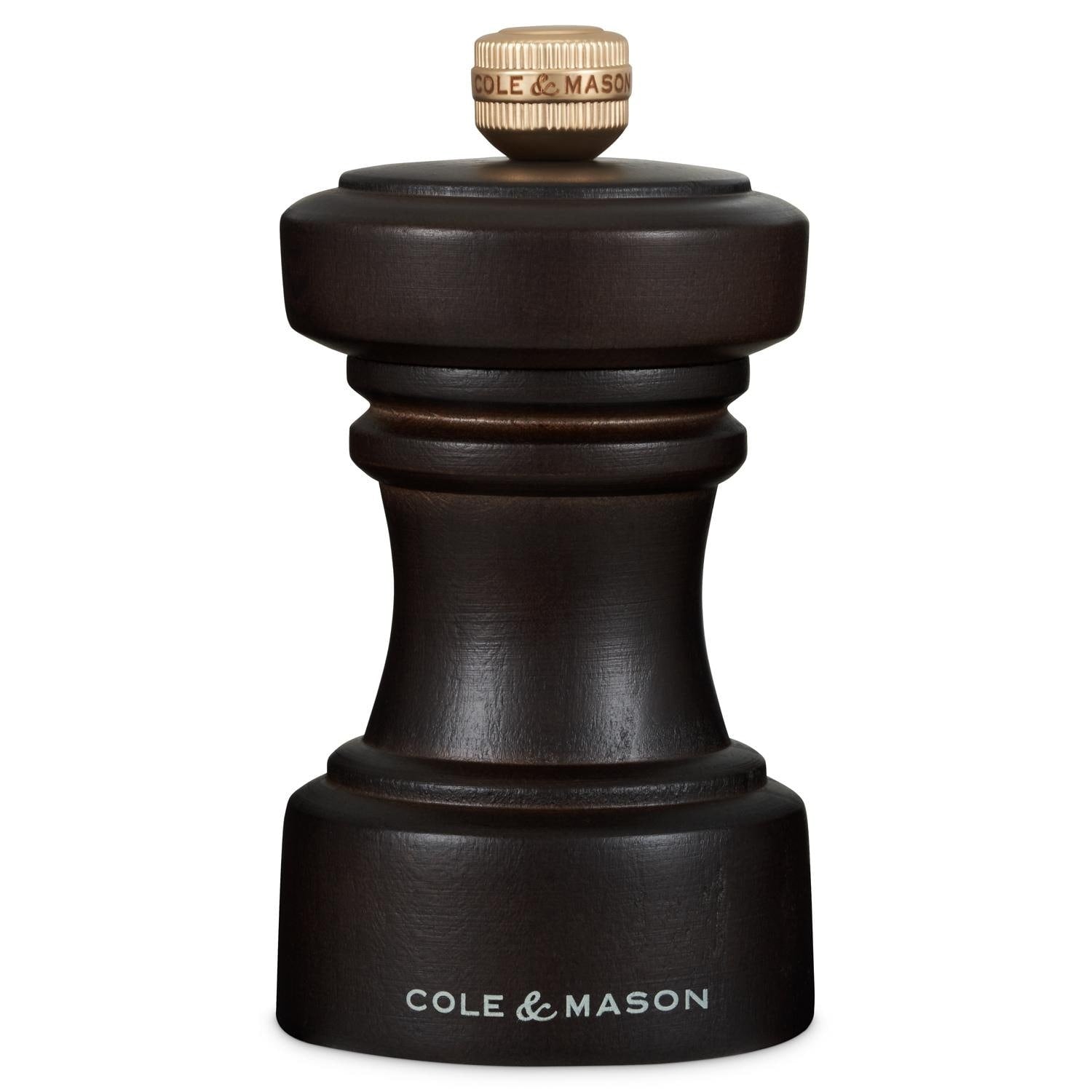 Cole Mason Hoxton Chocolate Wood Salt Mill 4