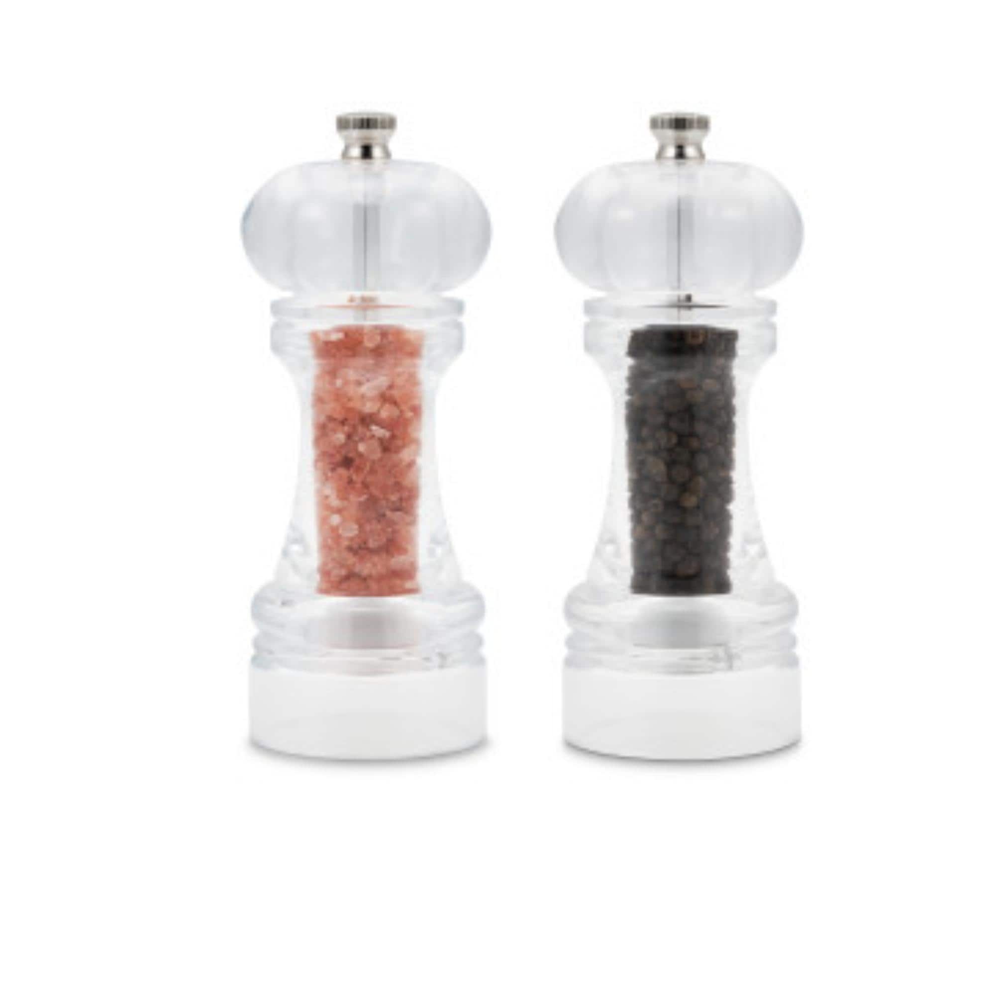 Cole Mason Liverpool Acrylic Salt Pepper Mill Gift Set 5.5