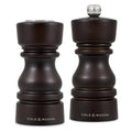 Cole Mason London Chocolate Salt Shaker Pepper Mill Gift Set 5