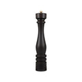 Cole Mason London Chocolate Wood Pepper Mill 15 Adjustable Grind Durable Carbon Steel Mechanism