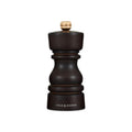 Cole Mason London Chocolate Wood Salt Mill 5 Adjustable Grind Durable Ceramic Mechanism