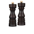 Cole Mason London Chocolate Wood Salt Pepper Mill Gift Set 7