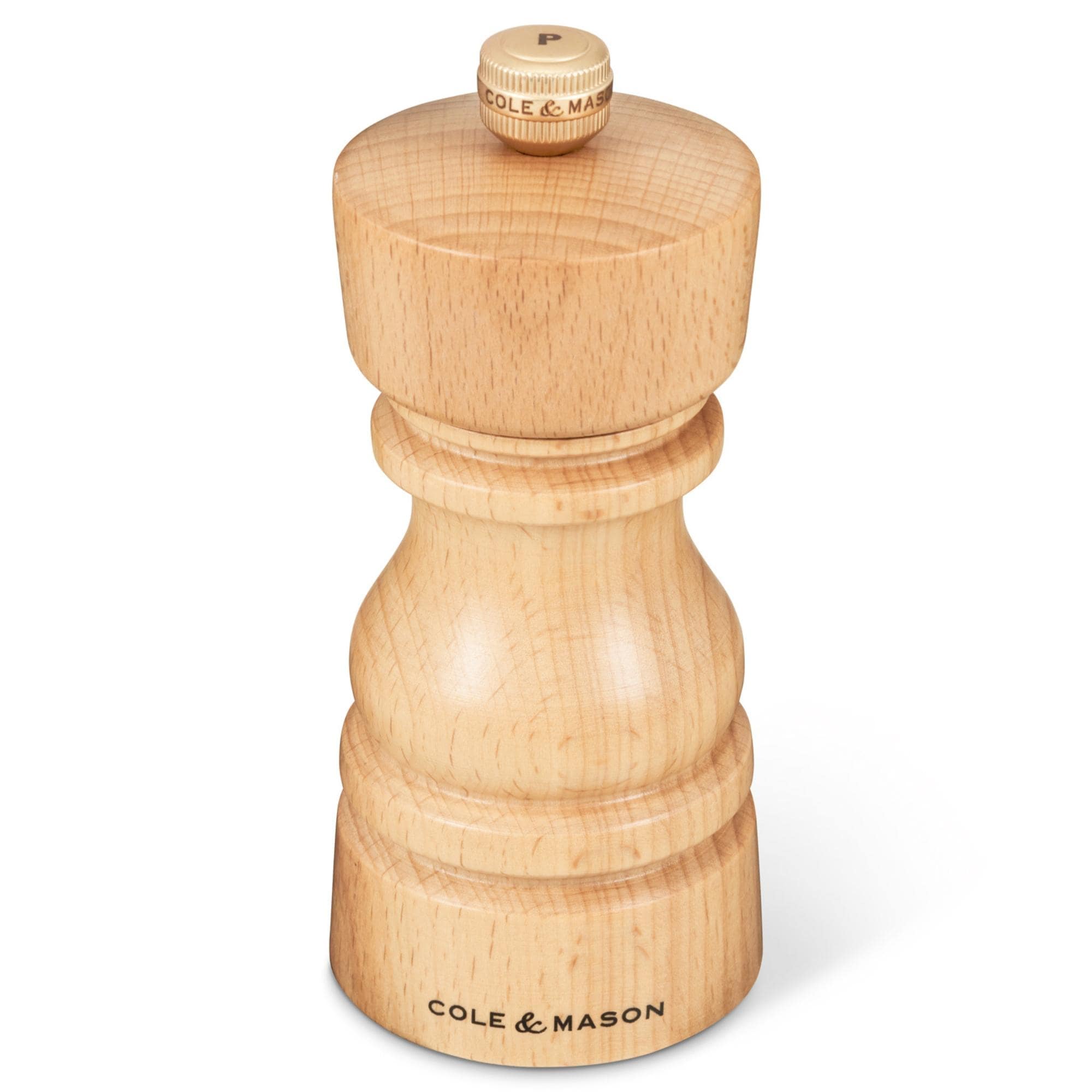 Cole Mason London Natural Beech Pepper Mill 5