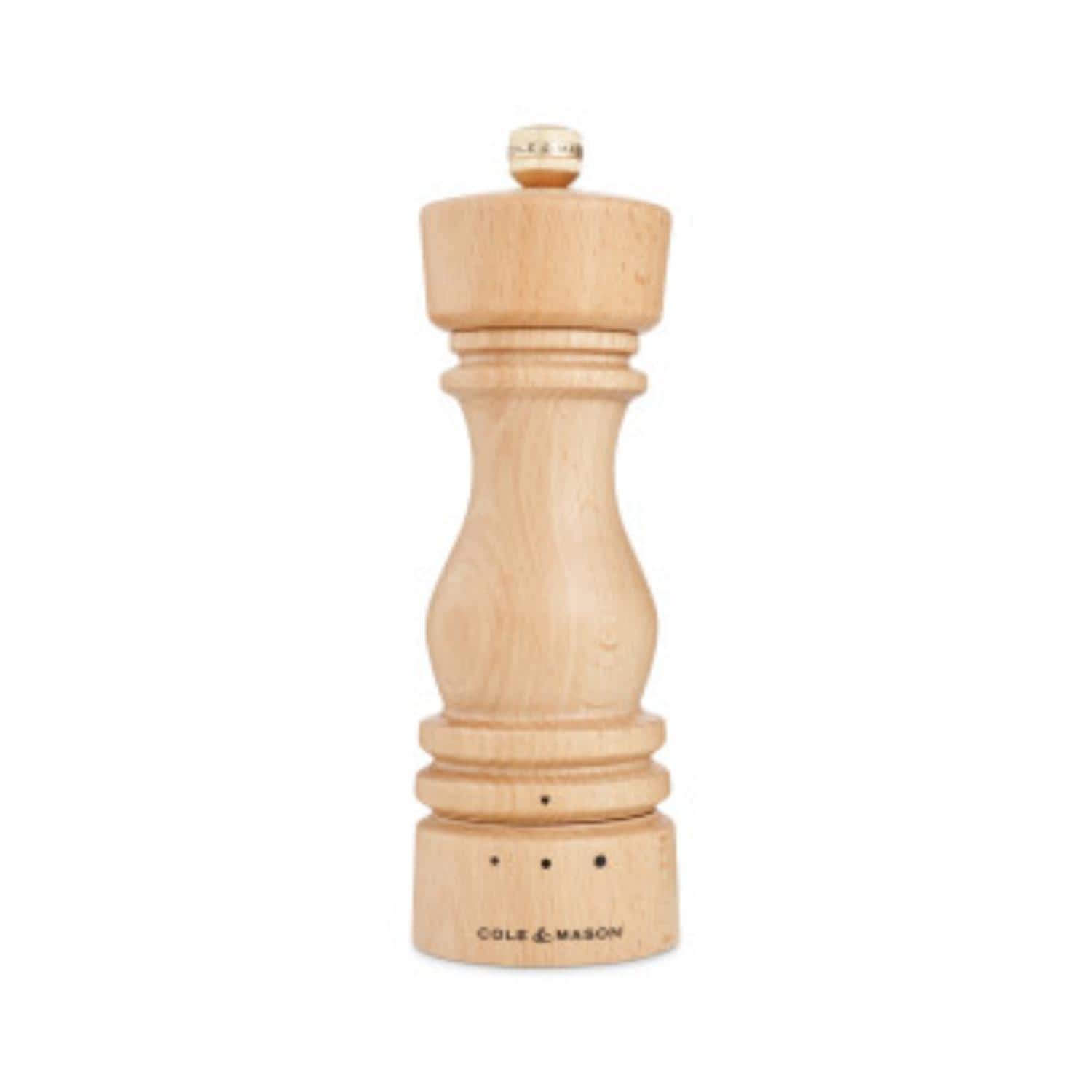Cole Mason London Grind Select Natural Beech Salt Mill 7