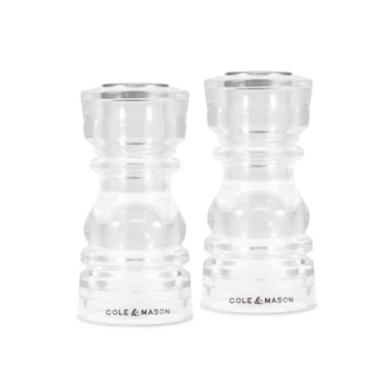 Cole Mason London Salt Pepper Shakers Gift Set 5.1