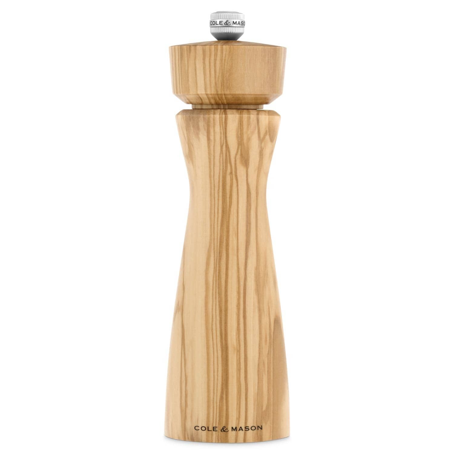 Cole Mason Portobello Olive Wood Pepper Mill 8