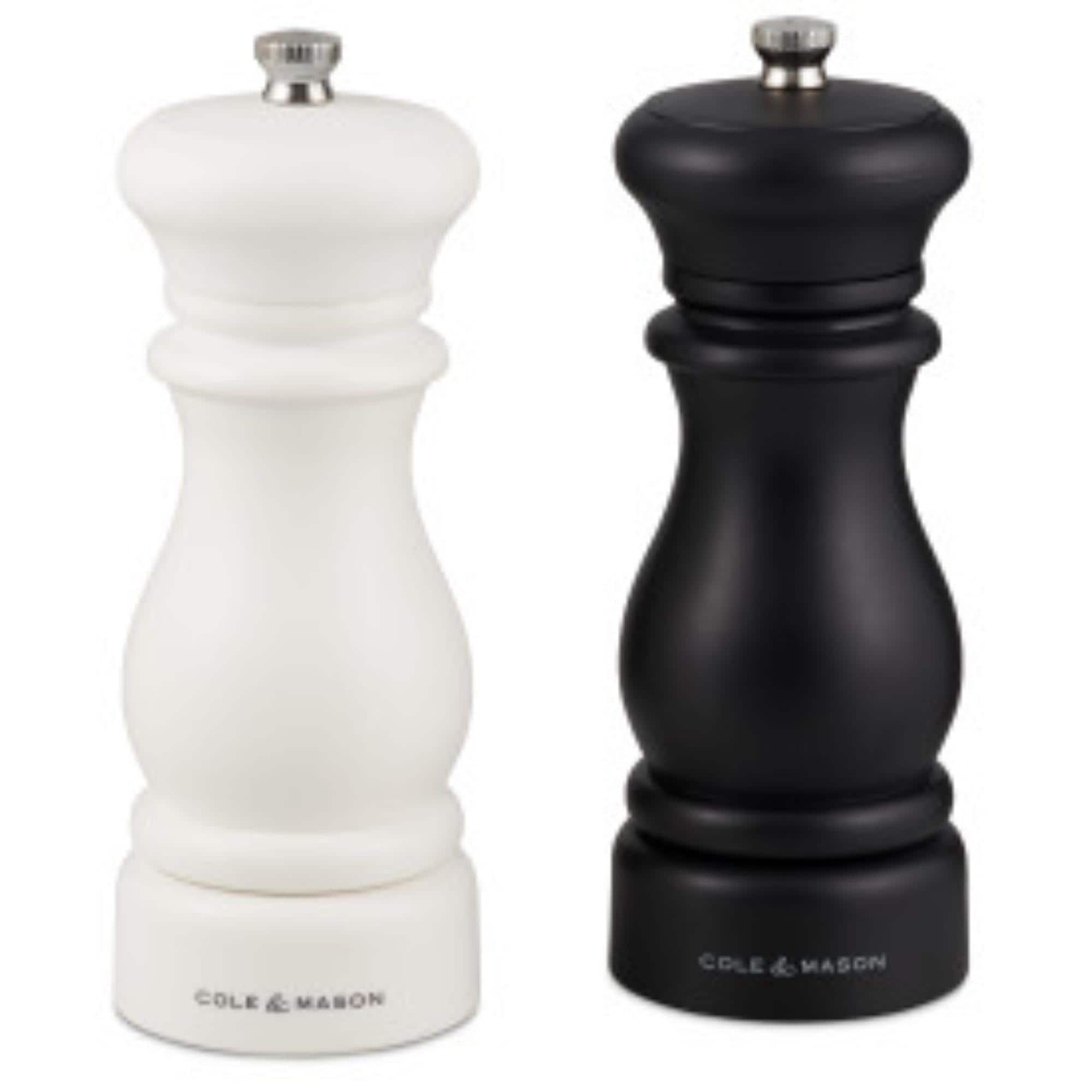 Cole Mason Southwold Capstan Salt Pepper Mill Gift Set 6