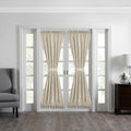 Gracewood Hollow Ford Faux Silk French Door Window Panel