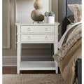 Collette White 2 Drawer Tray Top Nightstand By Greyson Living