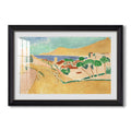 Collioure En Aout C 1911 Henri Matisse Custom Framed Print