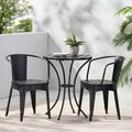 Colmar Outdoor 3 Piece Bistro Set By Christopher Knight Home