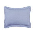 Colonial Blue Matelasse Quilt Shams Not Included