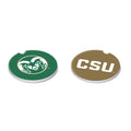 Colorado State University 4 Piece Ceramic Car Coaster Set
