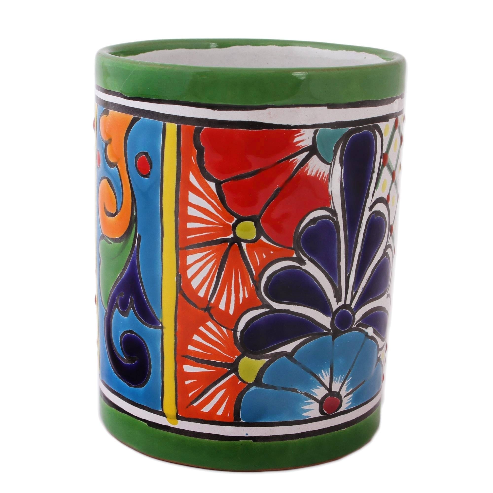 Colorful Bouquet Ceramic Vase