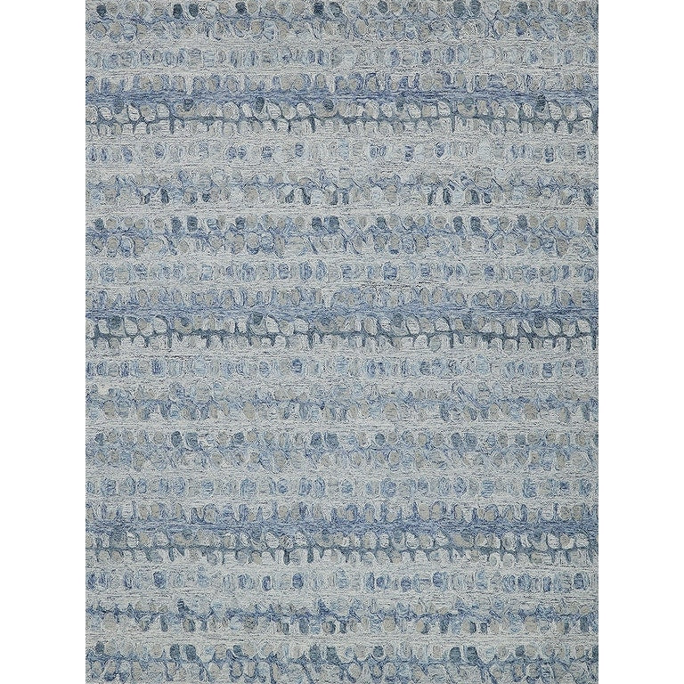 Colorplay Hand Tufted New Zealand Wool Navy Area Rug 2 X 3