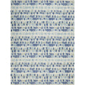 Colorplay Hand Tufted New Zealand Wool Navy Beige Area Rug
