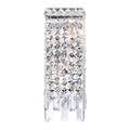 Silver Orchid Armstrong 2 Light Wall Sconce With Chrome Finish