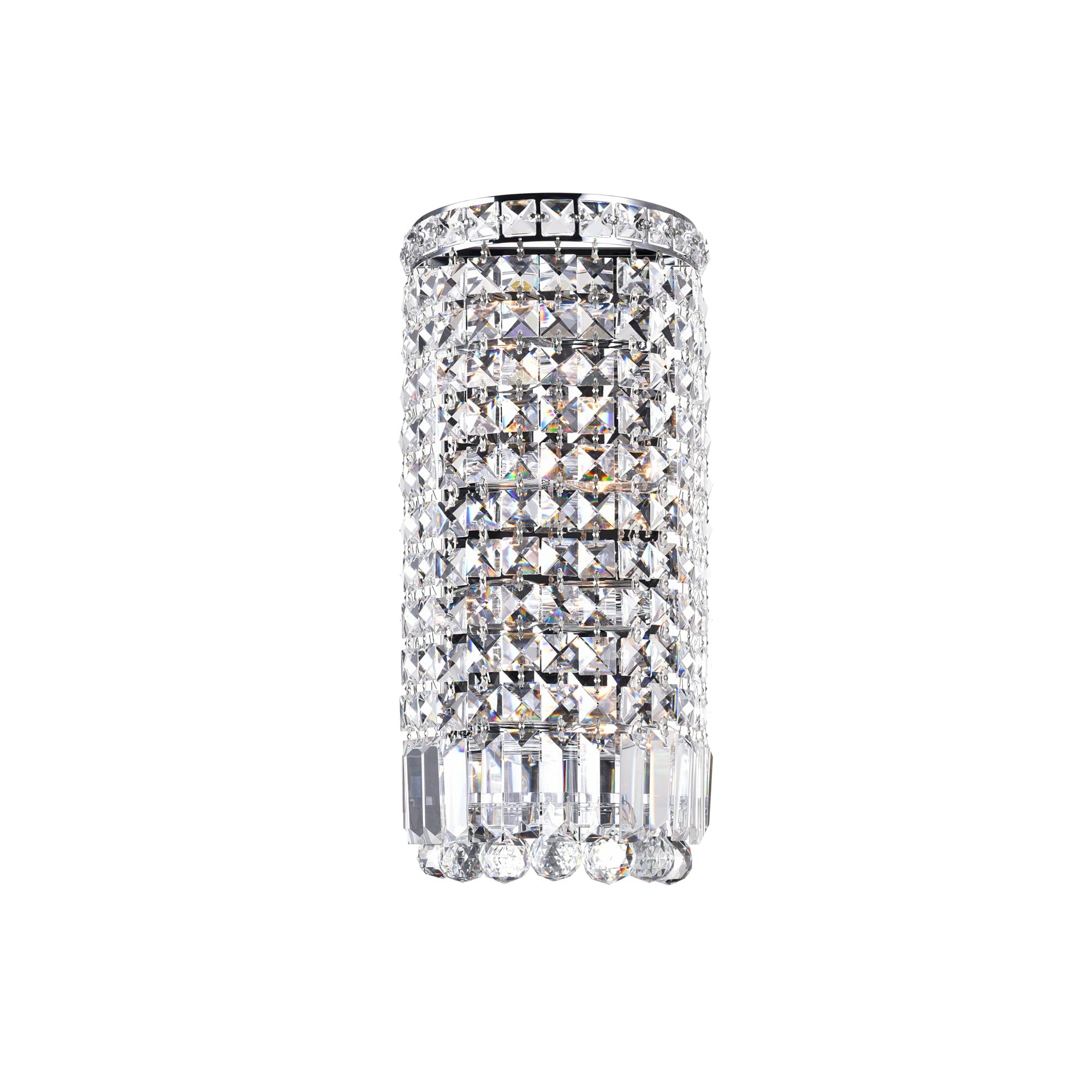 Silver Orchid Davidson 4 Light Wall Sconce With Chrome Finish