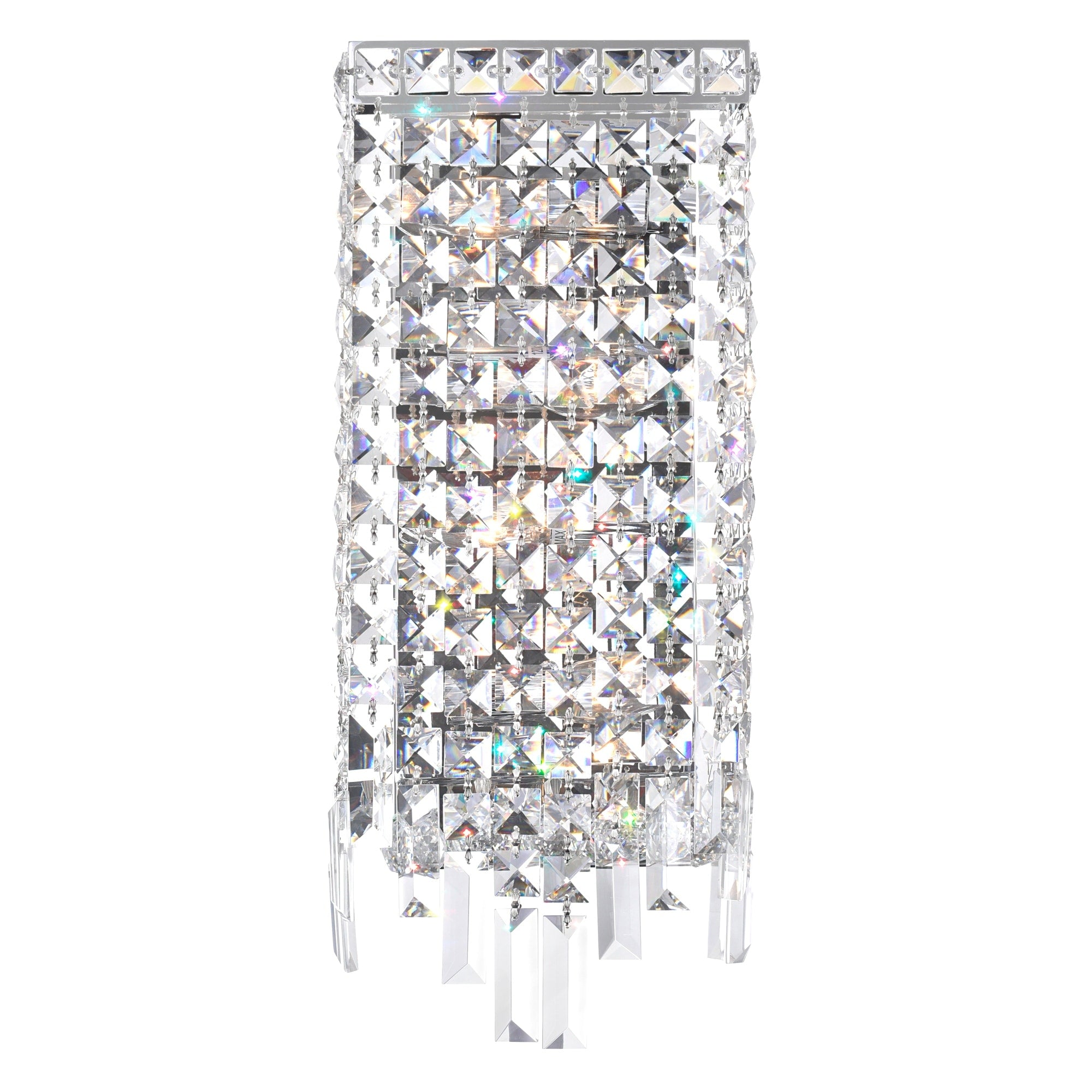4 Light Wall Sconce With Chrome Finish