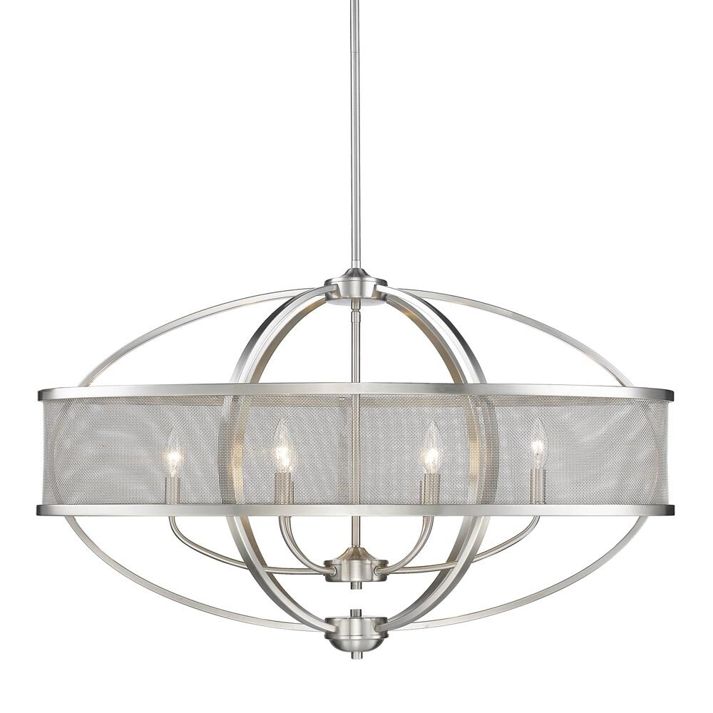 Colson Pw Linear Pewter Finish Pendant Light