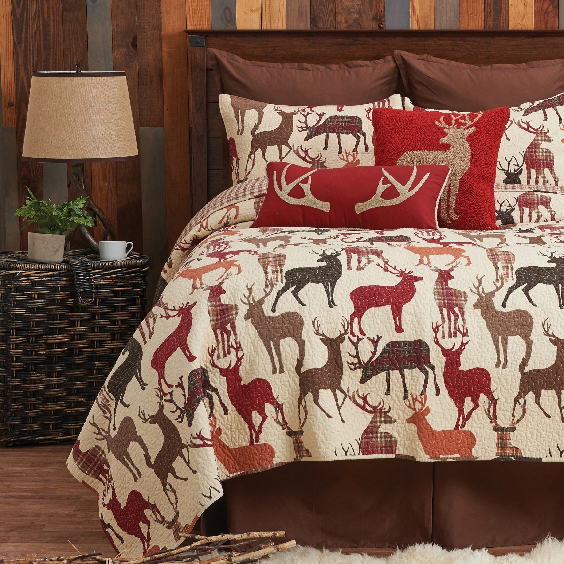 Nash Rustic Cotton Quilt Set