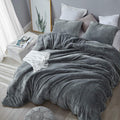 Coma Inducer Comforter The Original Plush Steel Gray