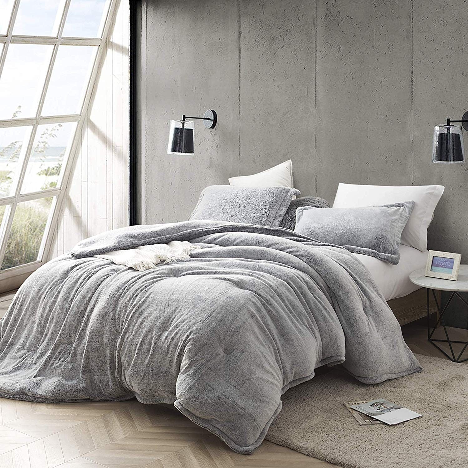 Coma Inducer Frosted Black Oversized Comforter