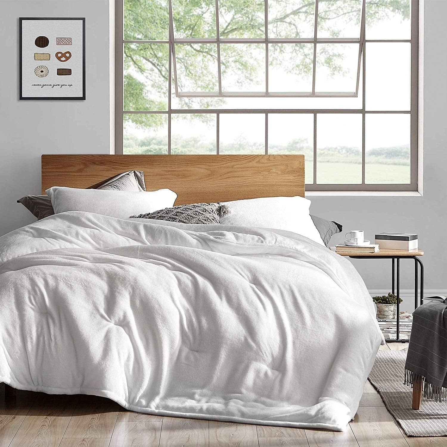 Coma Inducer Oversized Comforter Touchy Feely White