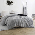 Byb Are You Kidding Glacier Gray Black Coma Inducer Duvet Cover