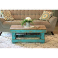 Reclaimed Wood Combo Coffee Table