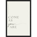 Come As You Are Scripture By Art Of Living Framed Canvas Wall Art Print
