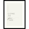 Come As You Are Scripture By Art Of Living Wood Framed Wall Art Print