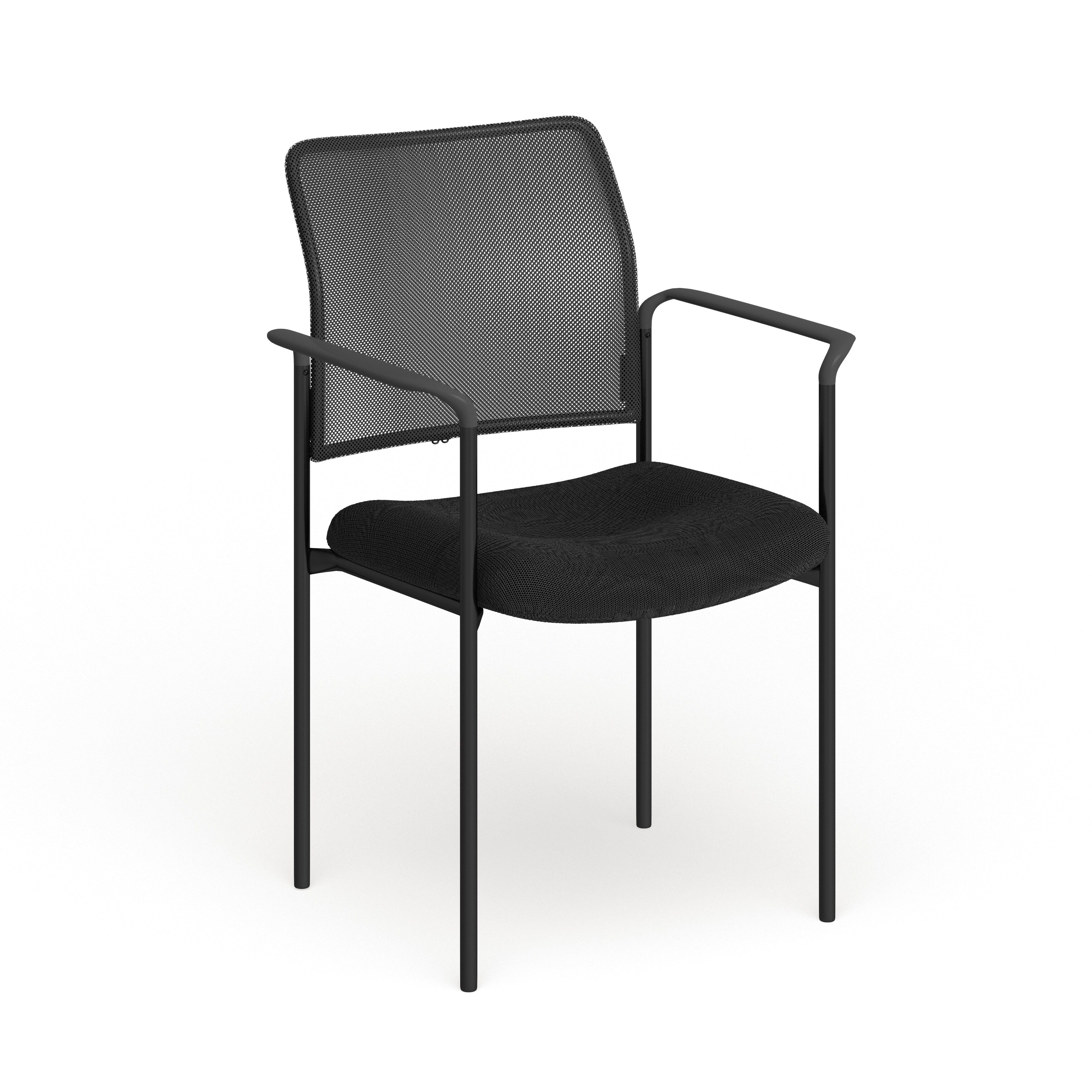 Lancaster Home Mesh Side Chair With Arms