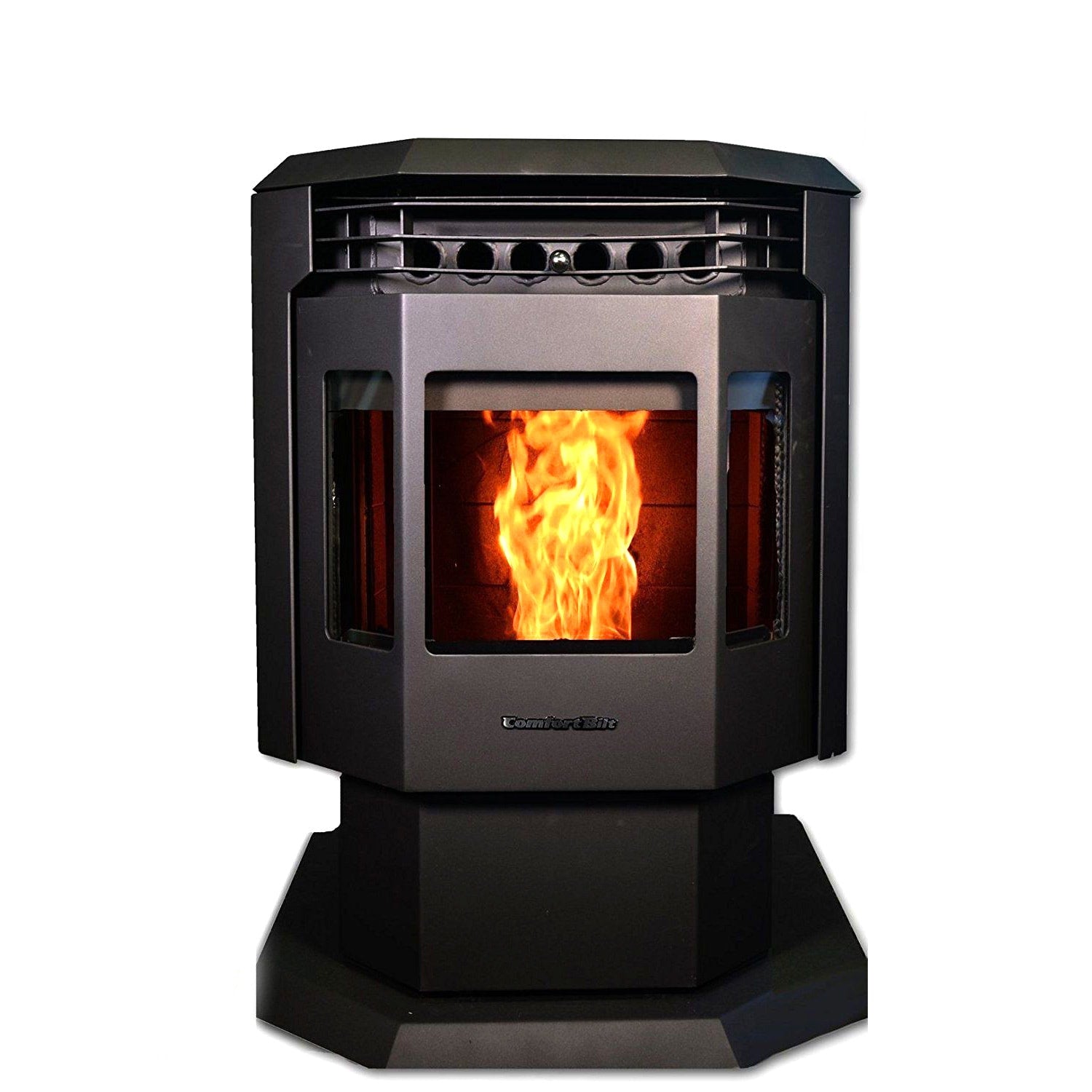 Hp21 Grey Comfortbilt Steel Pellet Stove